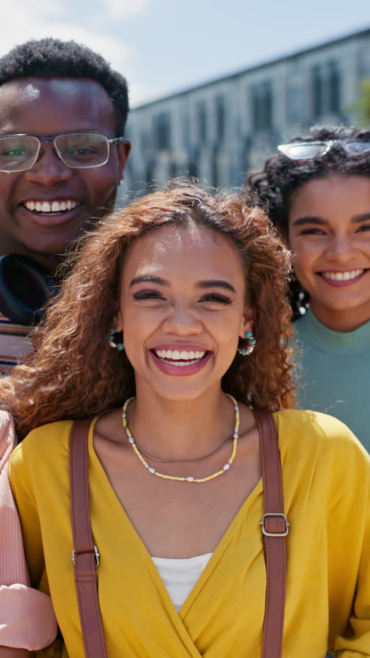 Group of Diverse Young Adults Laughing Together