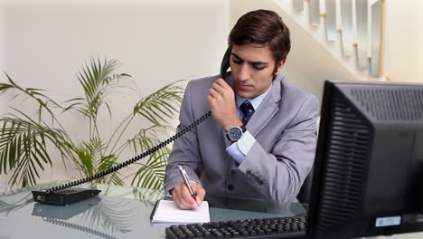 A-businessman-on-the-phone