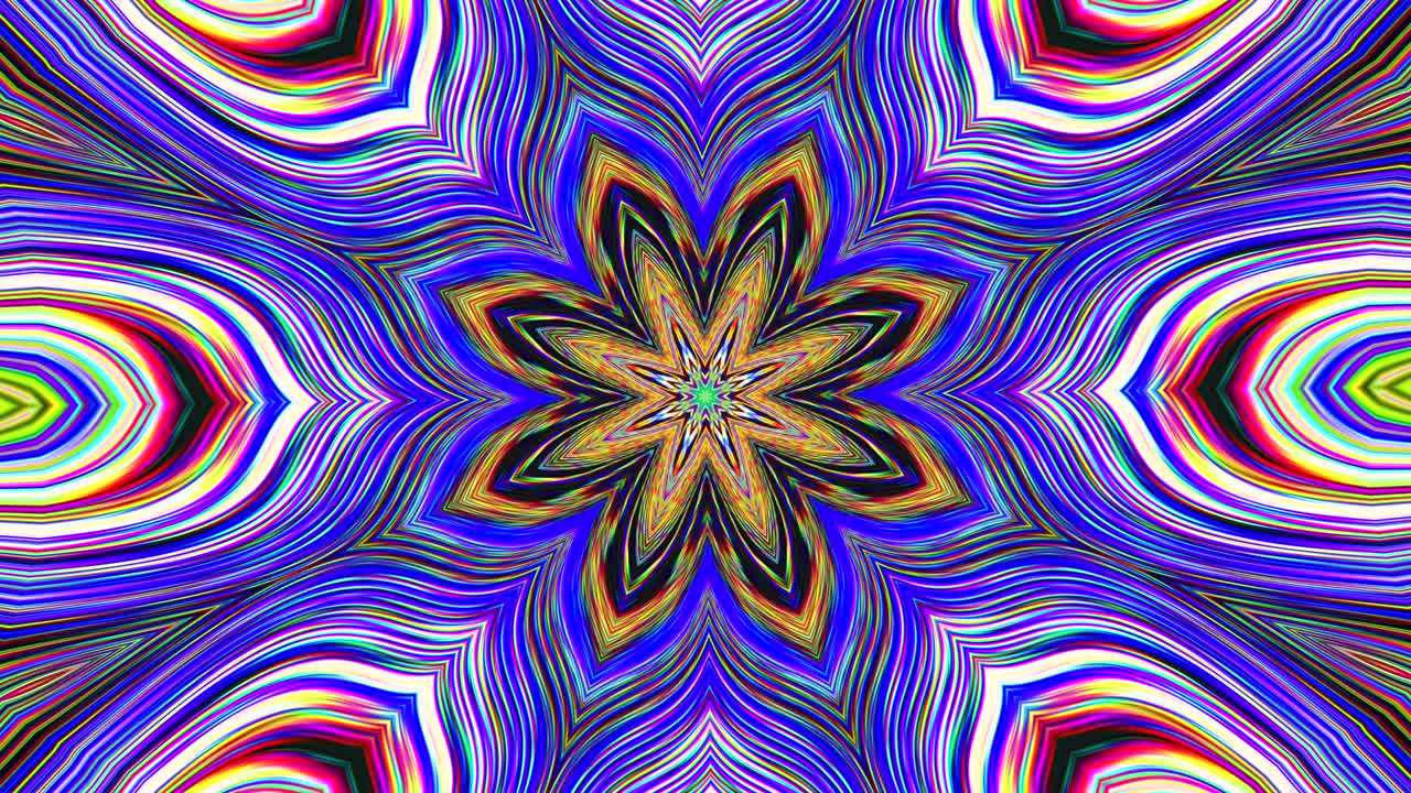 imitación de fallo de fantasía fugas de luz fondo reluciente. imágenes de bucle