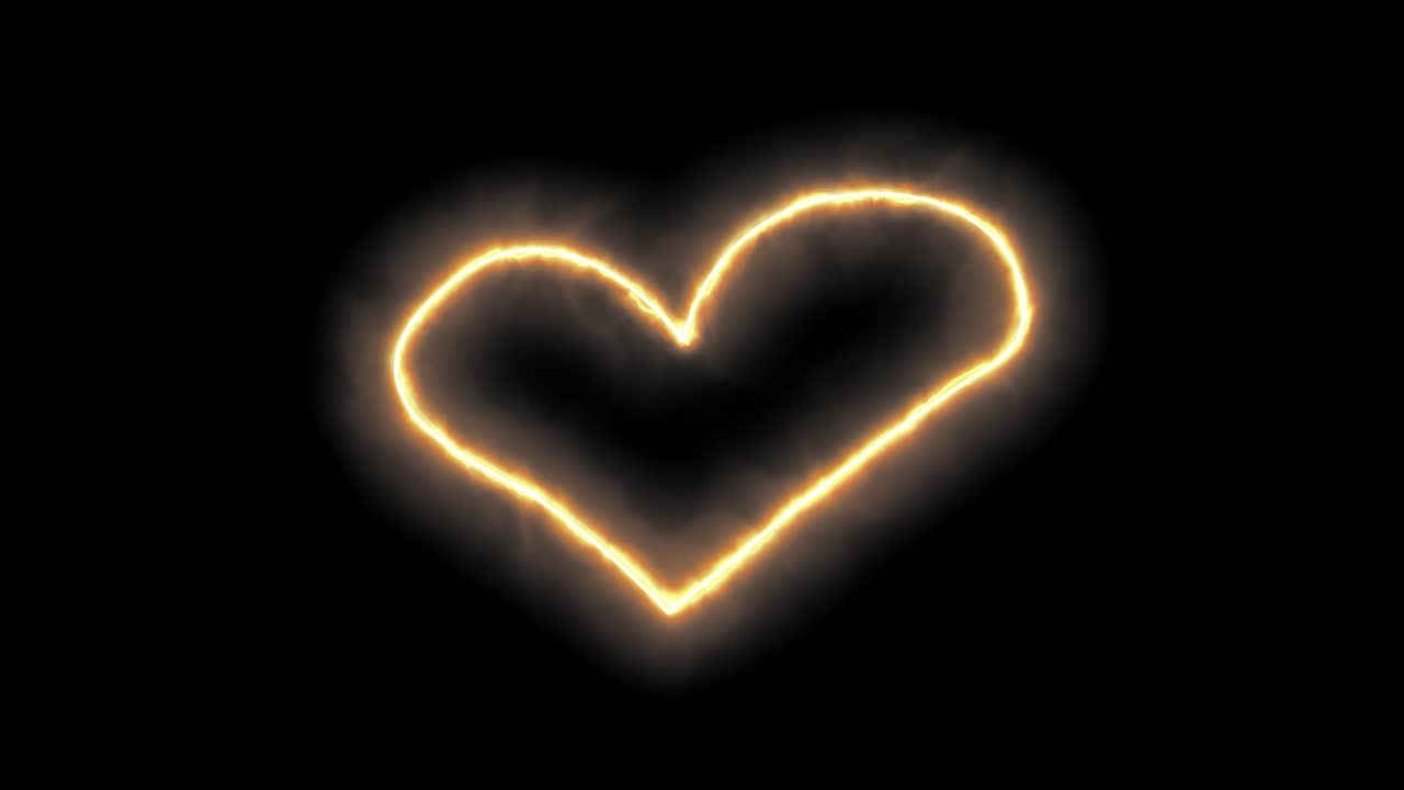 Burning heart effects feature fiery, glowing visuals that depict passion, intensity, and heat, often used for dramatic or romantic themes.