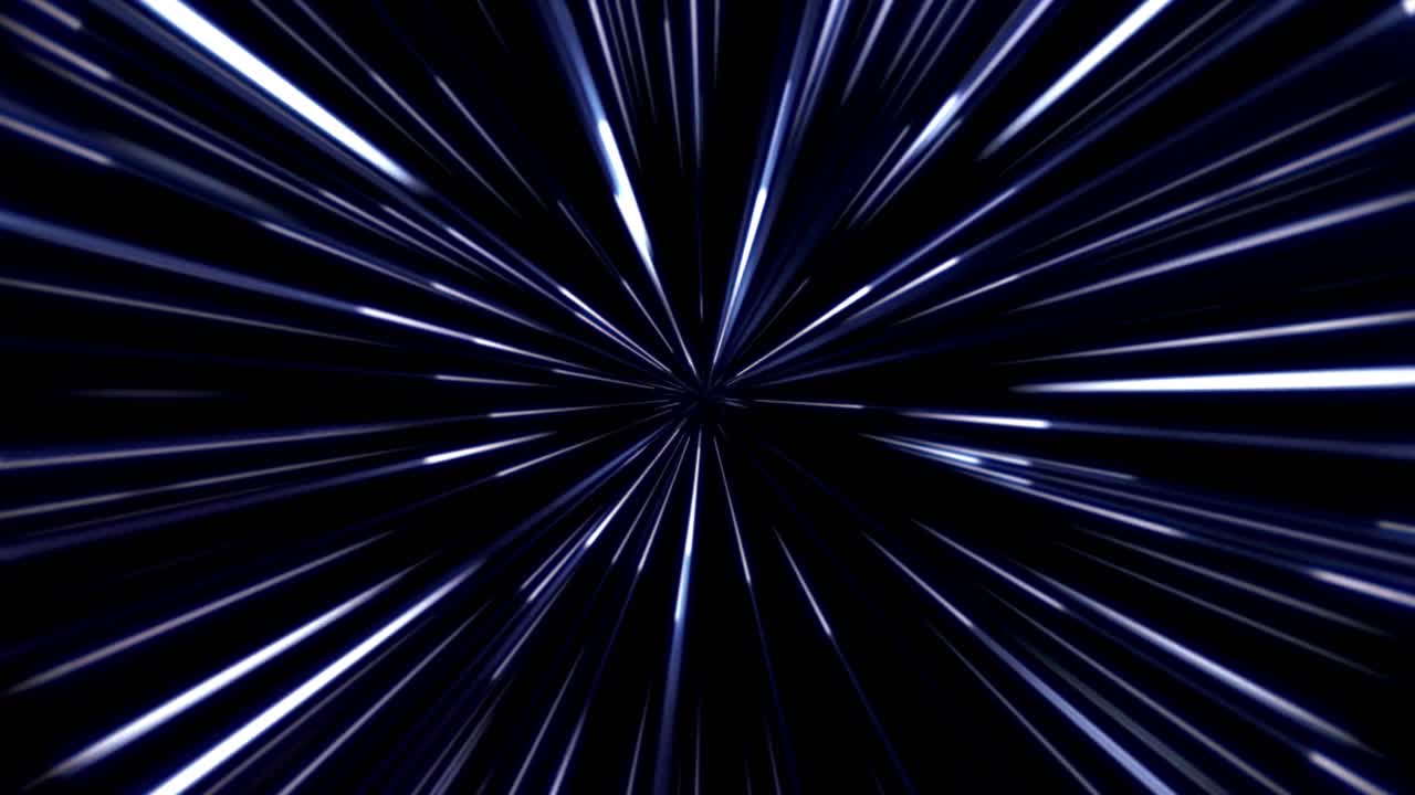 agujero de gusano animación de renderización 3d, estrellas fugaces viaje en el tiempo visualizador de velocidad de deformación, estrellas de salto hiperespacial, deformación del tiempo, túnel de viaje a la velocidad de la luz, agujero negro brillante de haz, hiperdrive de ciencia ficción, teletransporte