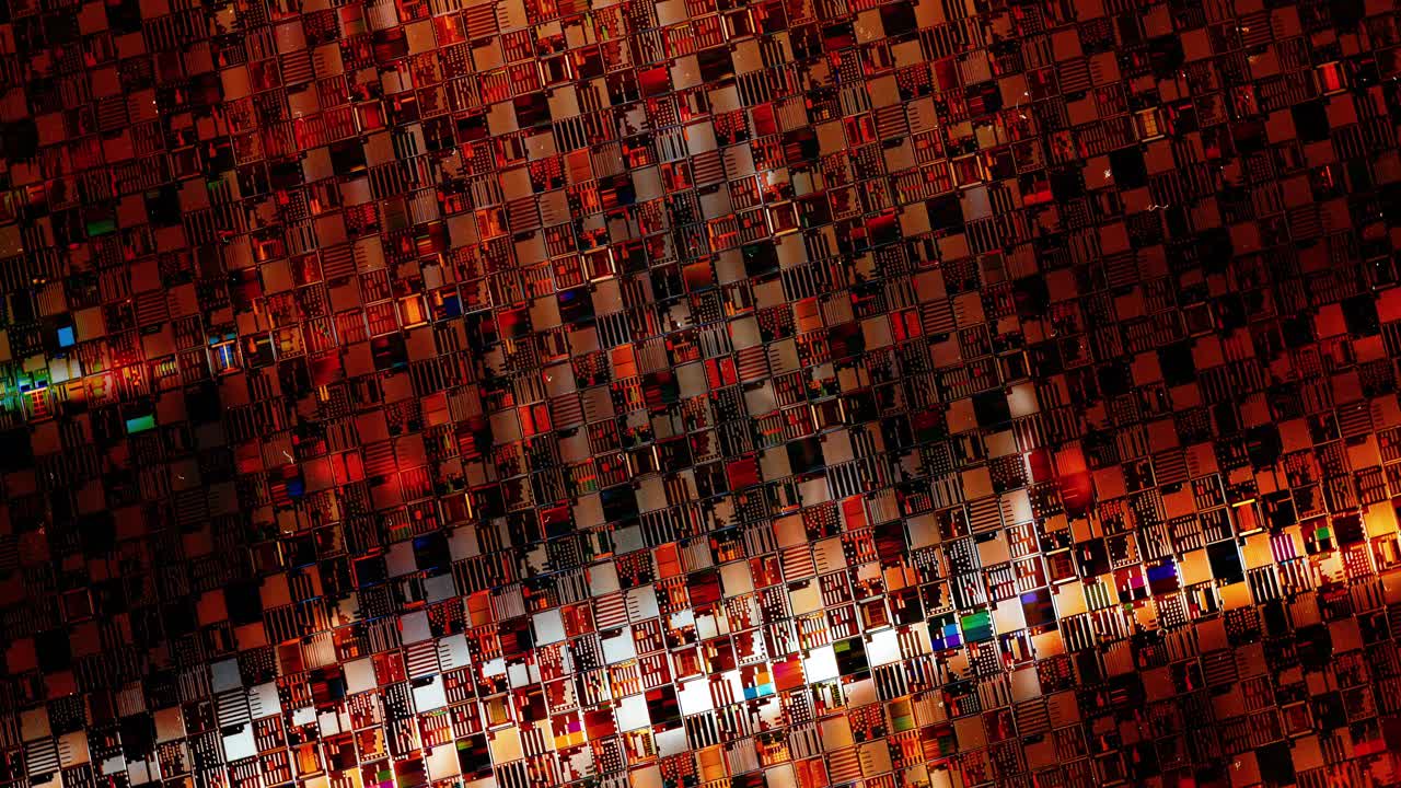 Silicon semiconductor wafer seamlessly looped.In electronics, a wafer also called a slice or substrate is a thin slice of semiconductor a crystalline silicon for the fabrication of integrated circuits