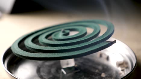 mosquito coil repellent
close up of mosquito coil