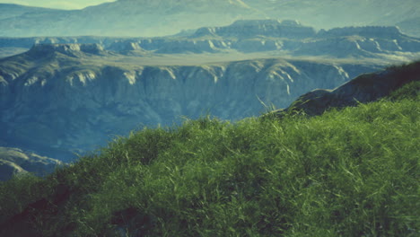 trekking in the himalaya mountains of nepal with beautiful hills