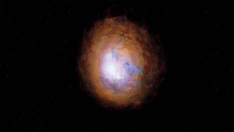 supernova explosion and remnants in outer space