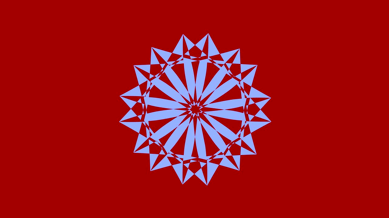 modelo de video 4k con efecto estroboscópico e hipnótico, en formato de video 16: 9.