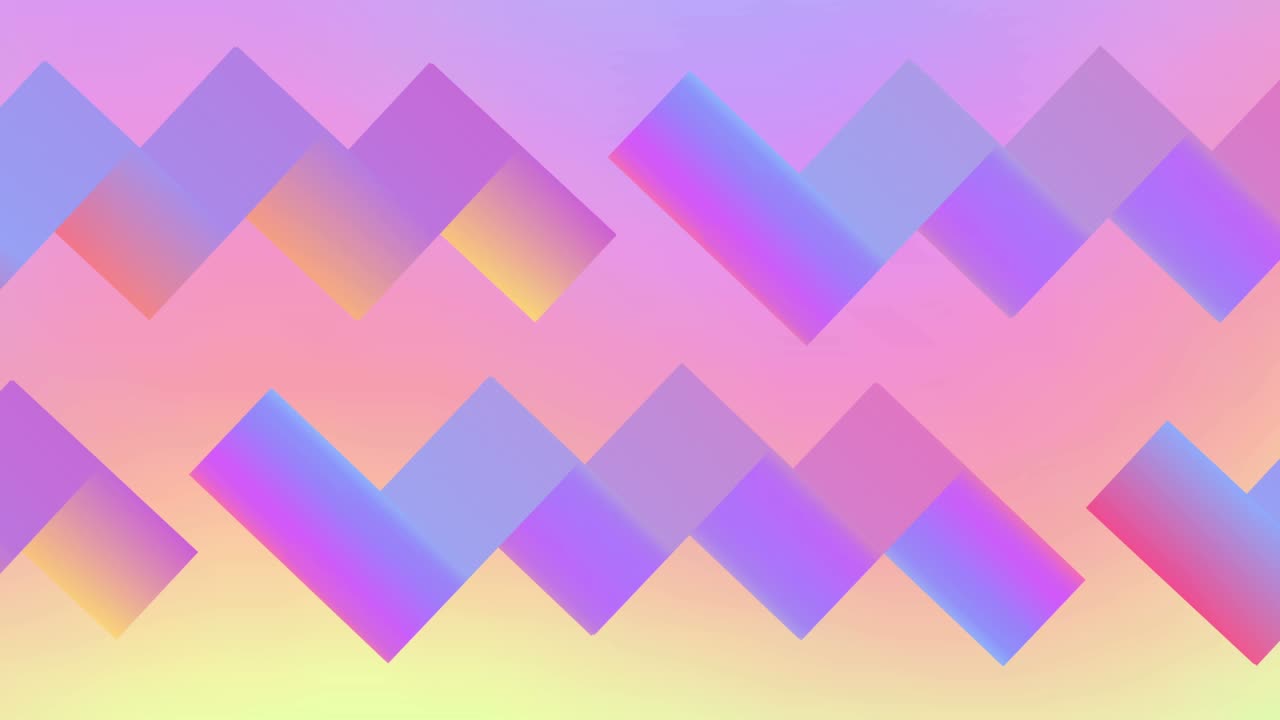 레트로 기하학적 추상적인 배경: 80년대와 90년대, 원활한 루프