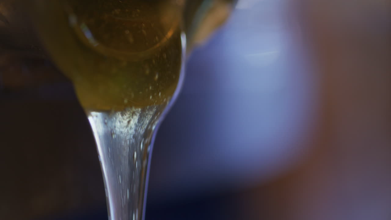 Close-Up of Fading Organic Honey