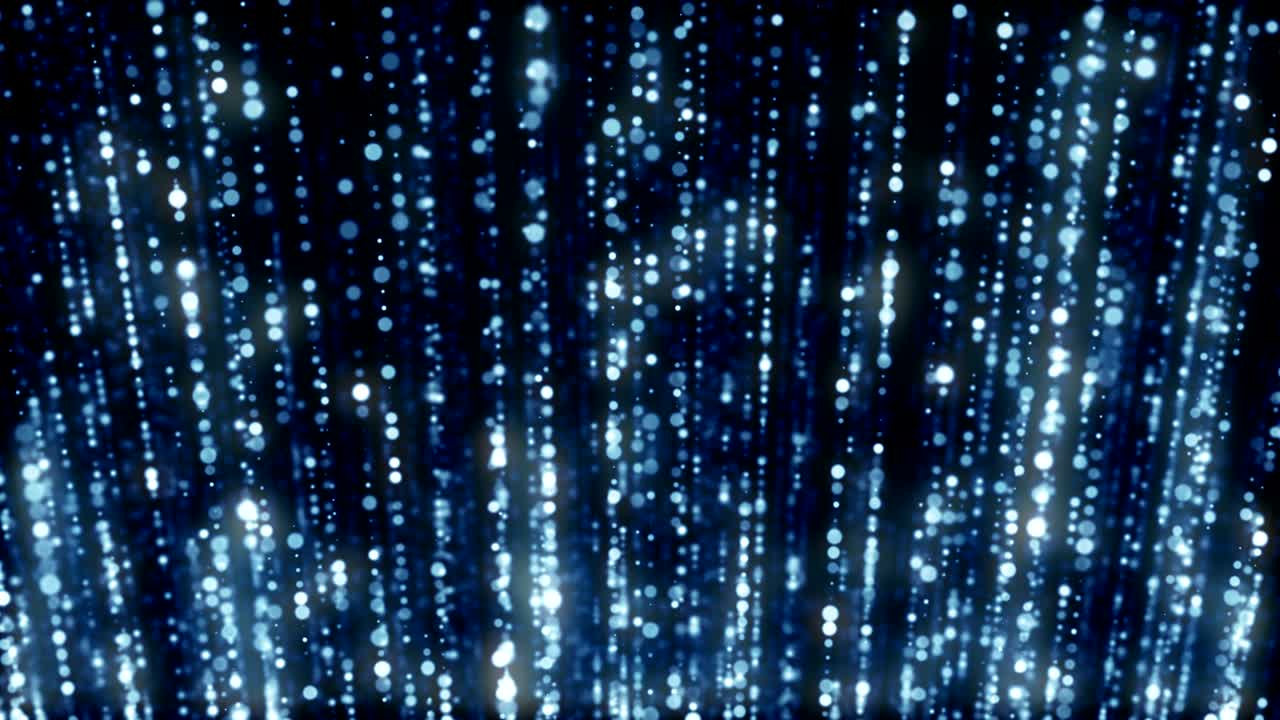 입자 먼지 추상적인 빛 보케 모션 제목 영화적 배경 루프