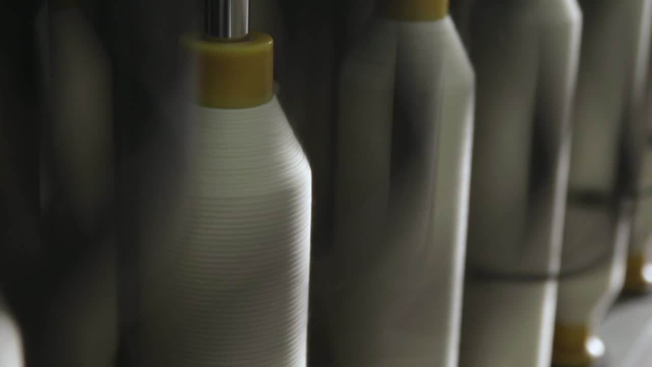 목화 가닥 생산