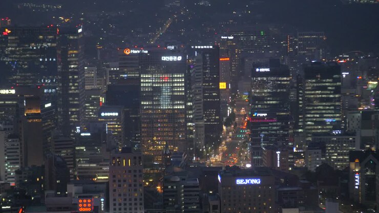 Seoul Skyline at Sunset 19