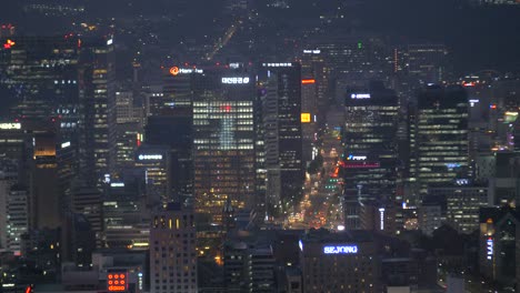 seoul skyline at sunset 19