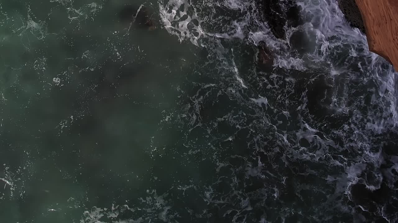 Aerial view of rocky terrain in Morocco showcasing natural formations