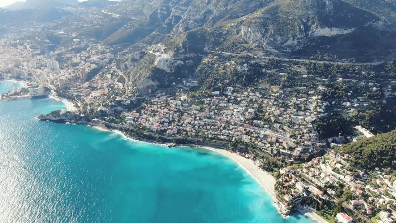 바다의 상위 뷰