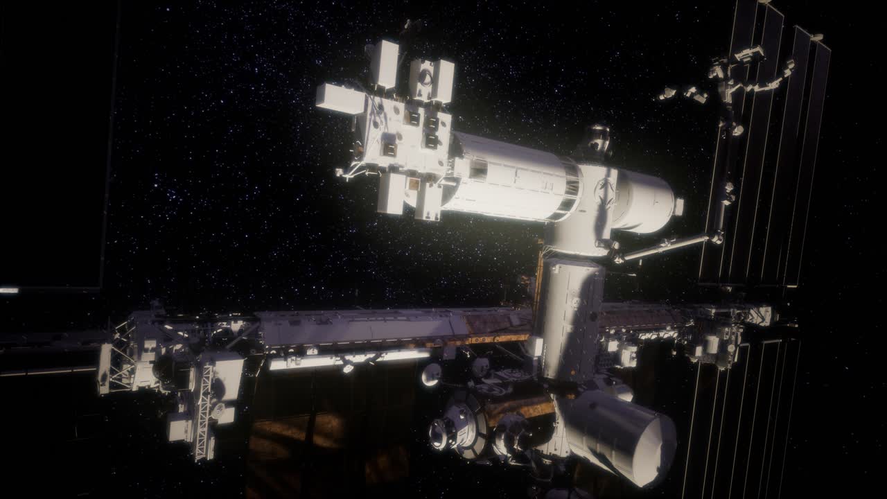 International Space Station in outer space