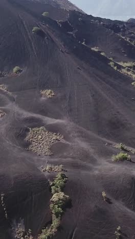 a scenic view of mount batur in indonesia
