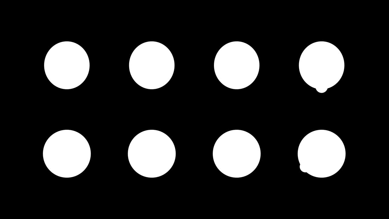 이모티콘 스티커 세트는 언어를 보여줍니다. 겁에 질려서. 애니메이션 이모티컨. 알파 채널.