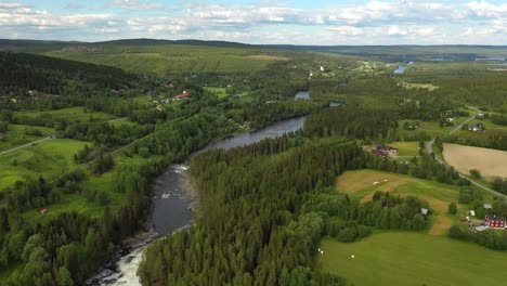 ristafallet waterfall in the western part of jamtland is listed as one of the most beautiful waterfalls in sweden.