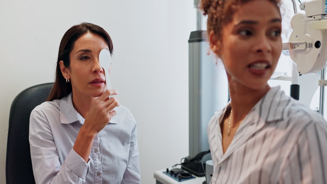 Eye Exam with Ophthalmologist