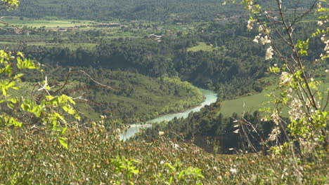 serene river valley scenery