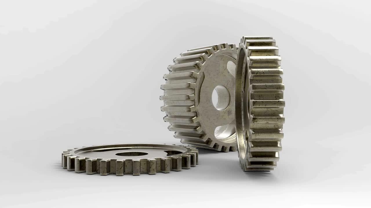 engranajes 4k - bucle