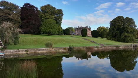 beautiful scottish estate with historic mansion