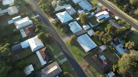 Roof-of-houses-in-Preston-beach-town-during-sunset-time