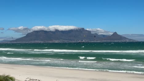 table mountain is a world famous landmark