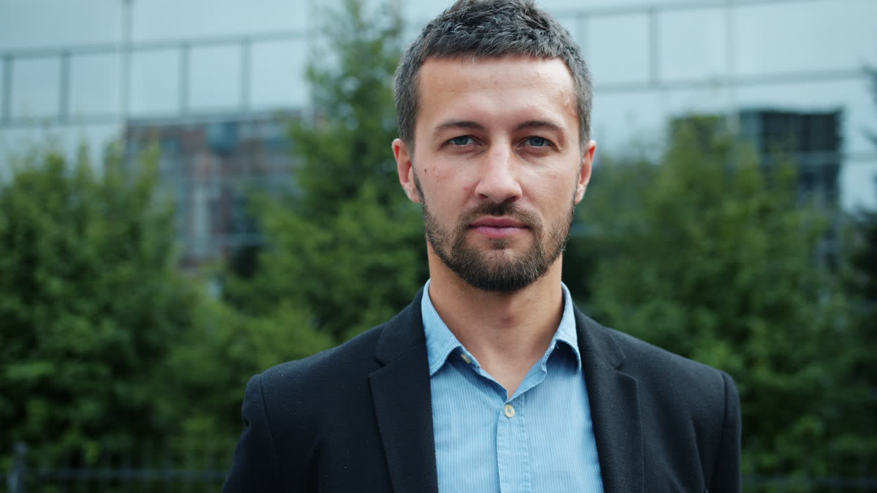Businessman Portrait in Urban Setting