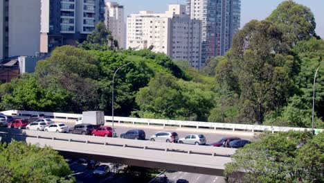 road rush hour traffic transit, bridge structure, city residents