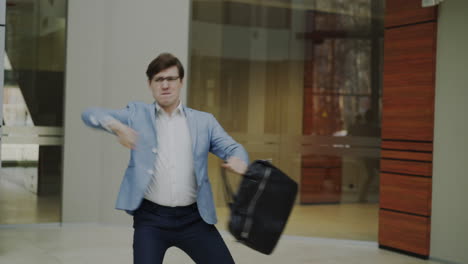 angry businessman