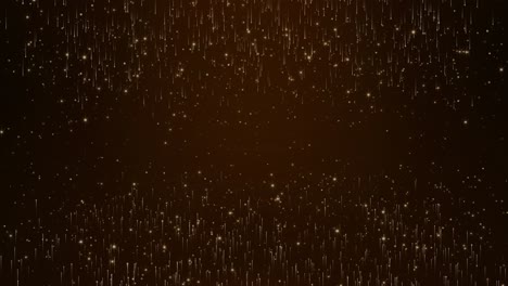 4k 3d shiny sparkling trail particles falling down winner screen abstract background party
