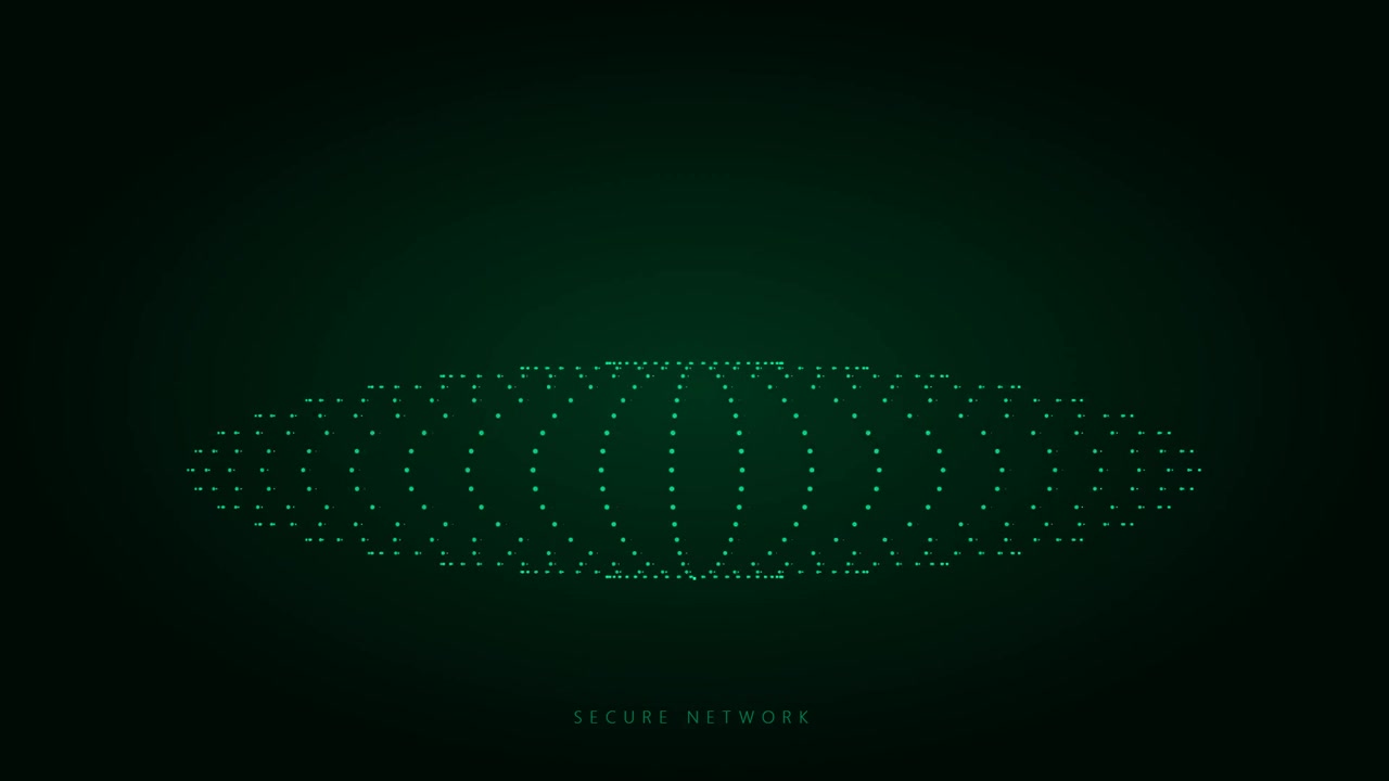 Digital Abstract Sphere Rotating in Secure Network Environment