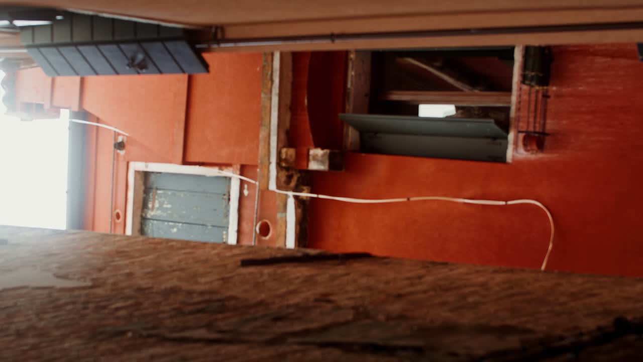 vista desde abajo en el callejón veneciano