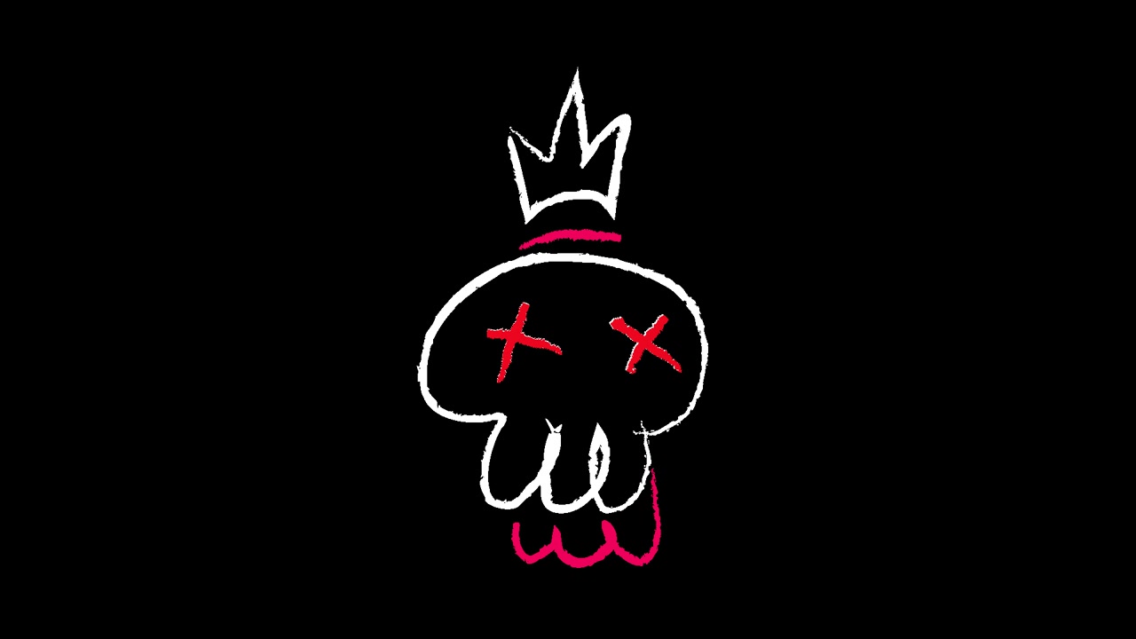 Geanimeerde punk elementen op alfakanaal