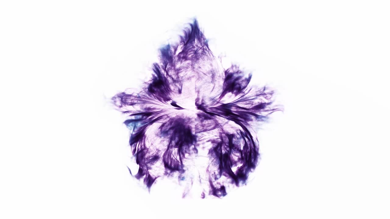 Magické energetické částice na bílém pozadí