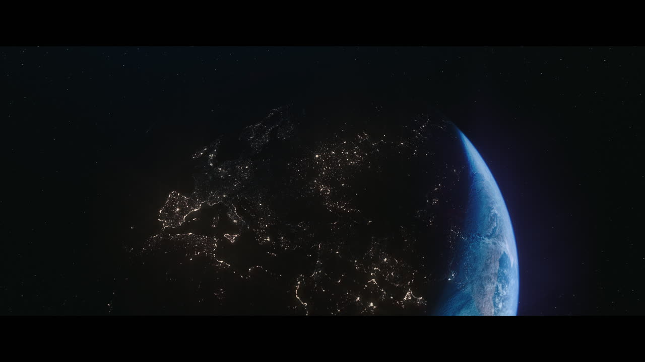 la tierra vista desde el espacio