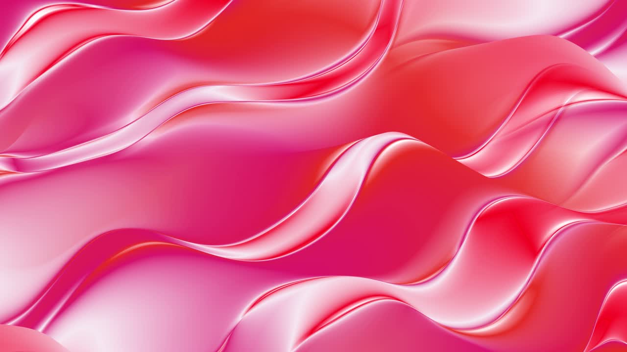 抽象渐变无缝循环动画背景。流动的流体波浪。柔和模糊，发光渐变。屏幕保护程序。霓虹亮色动画素材。动态壁纸。液体美丽图案。