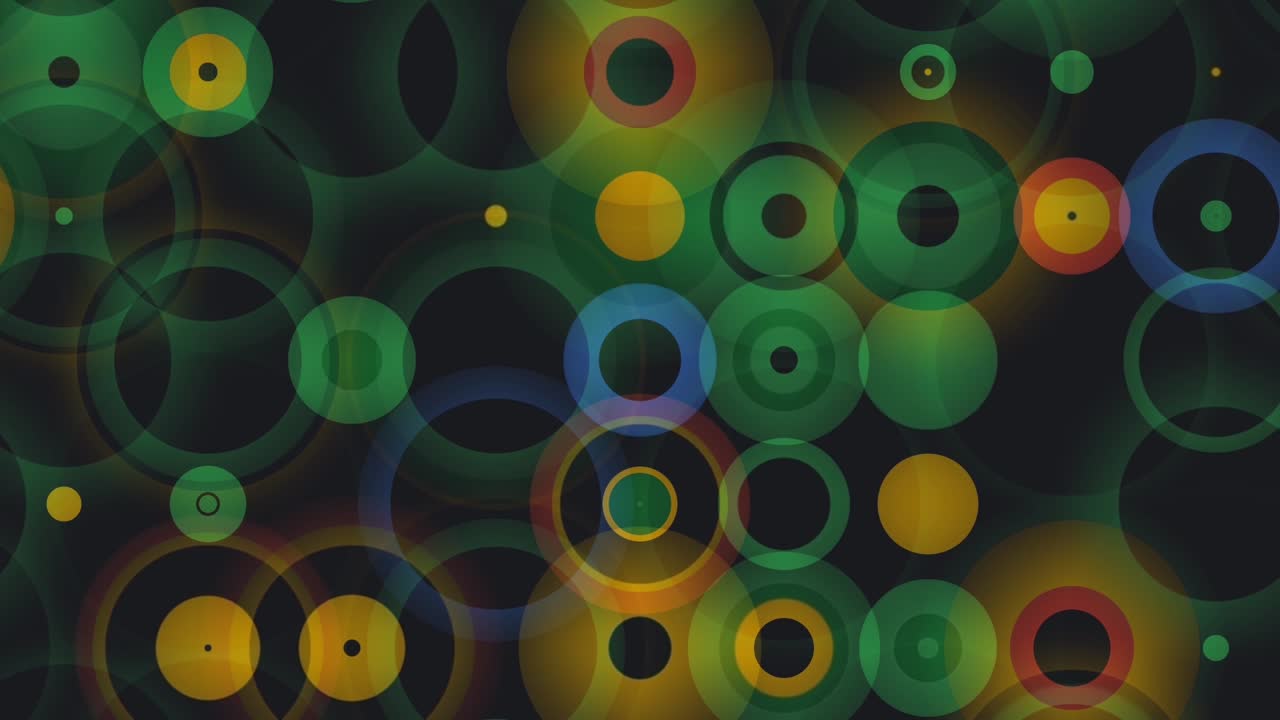 circa disco gradual vinilo destellos animación motion graphics