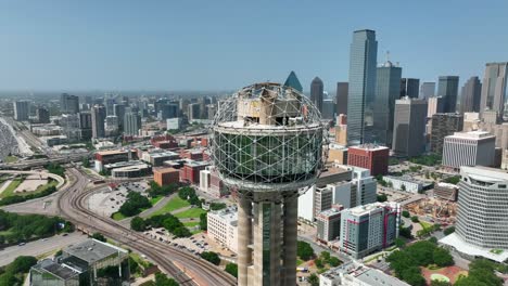 Skyline-Der-Innenstadt-Von-Dallas,-TX