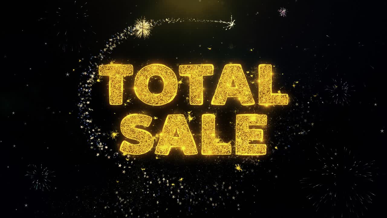 Total Sale Fireworks Banner