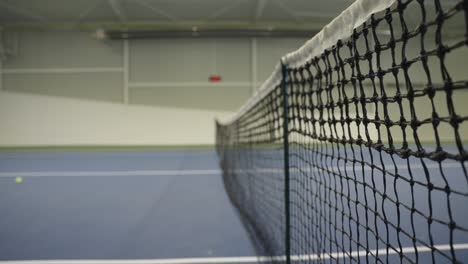 tennis balls skipping the net