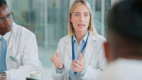 healthcare, doctors and meeting for planning