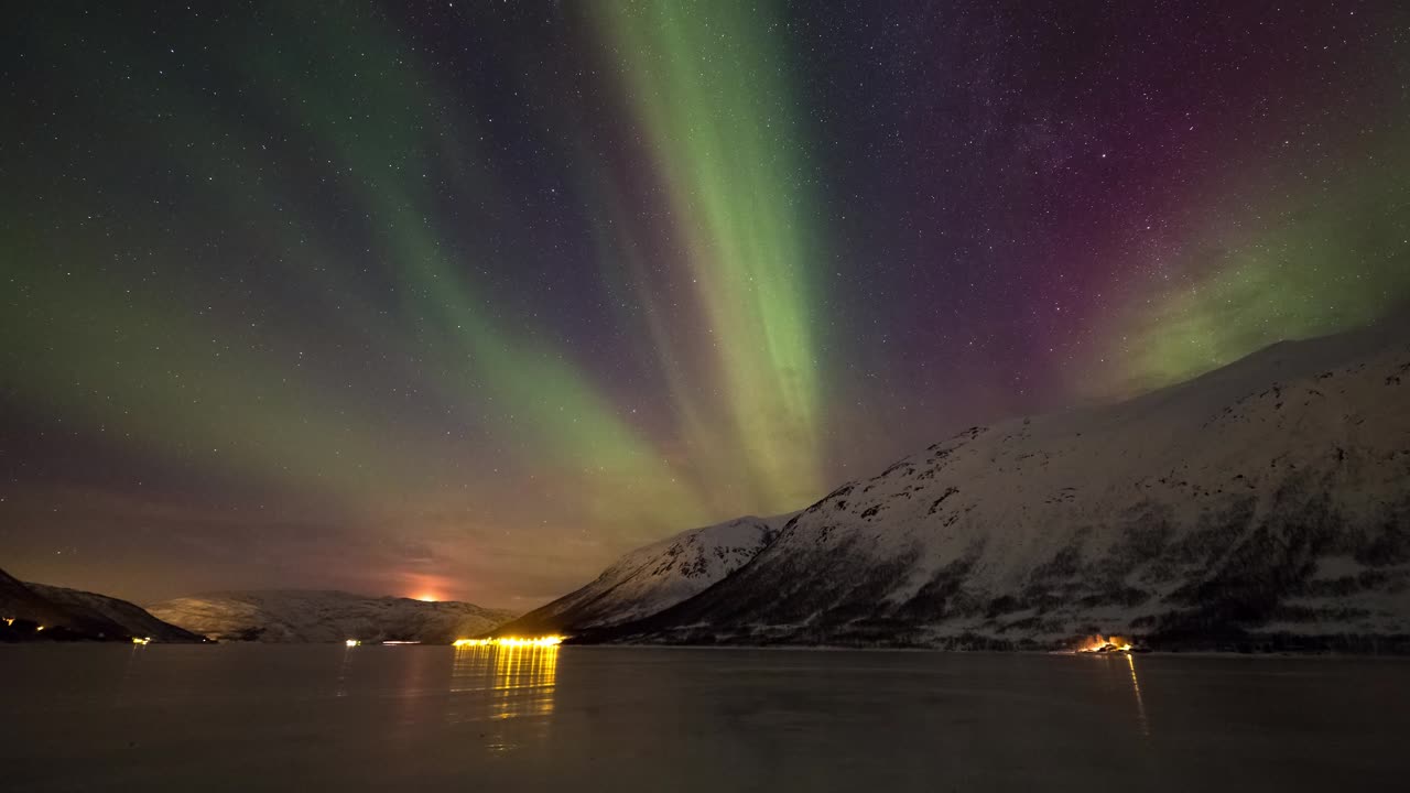 aurora boreal en noruega