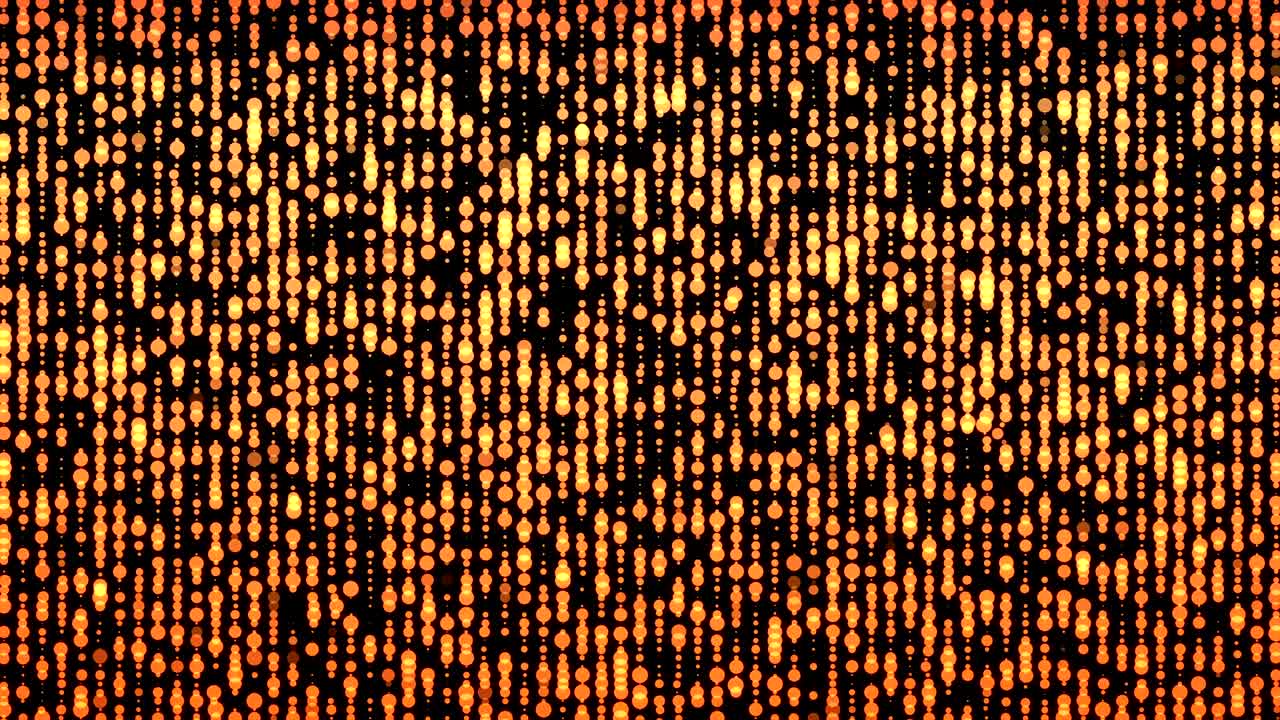 abstract bright lights motion background loop gold