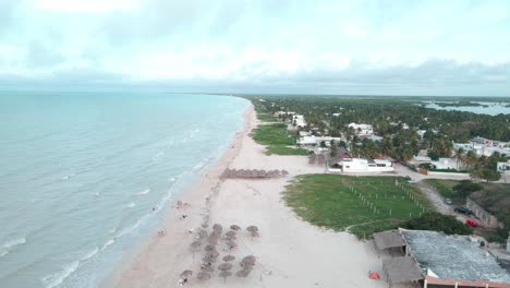 Der-Strand-Von-Sisal-In-Yucatan,-Mexiko