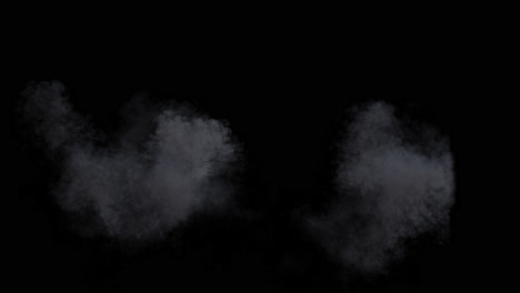 abstract smoke explosion