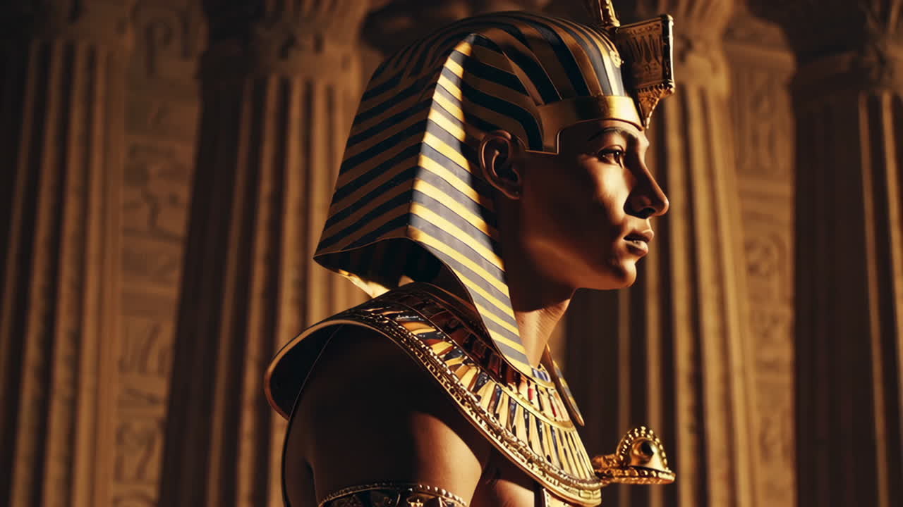 Egyptian Pharaoh Portrait