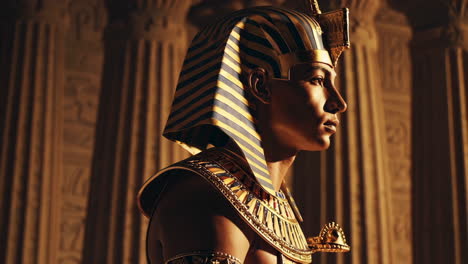 egyptian pharaoh portrait