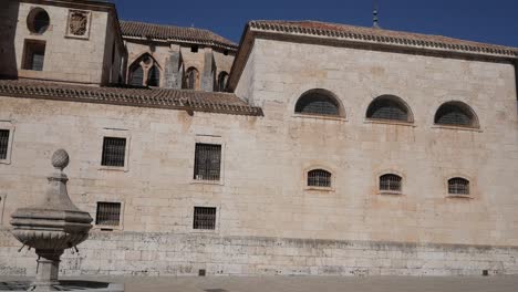 catedral de la asuncion de la virgen in san pedro square, burgo de osma, soria, castilla y leon, spain